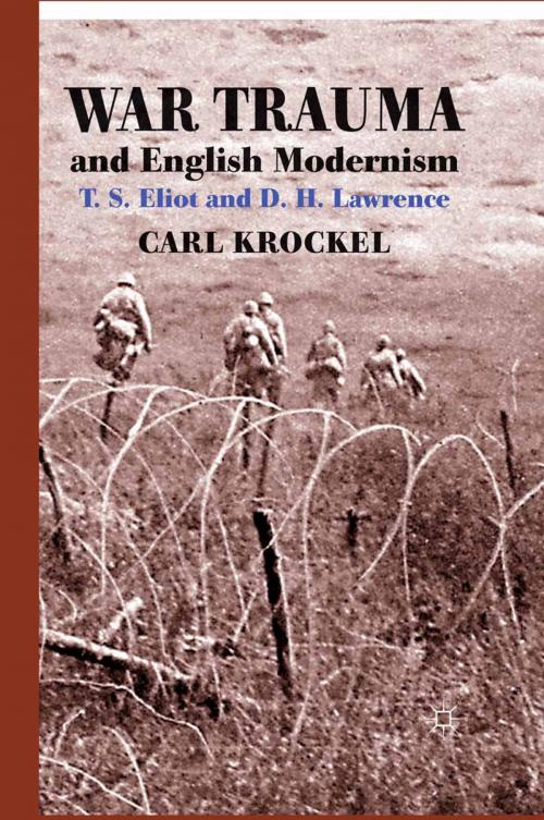 Cover of the book War Trauma and English Modernism by C. Krockel, Palgrave Macmillan UK