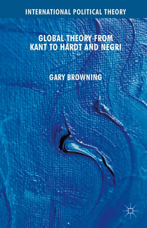 Cover of the book Global Theory from Kant to Hardt and Negri by G. Browning, Palgrave Macmillan UK