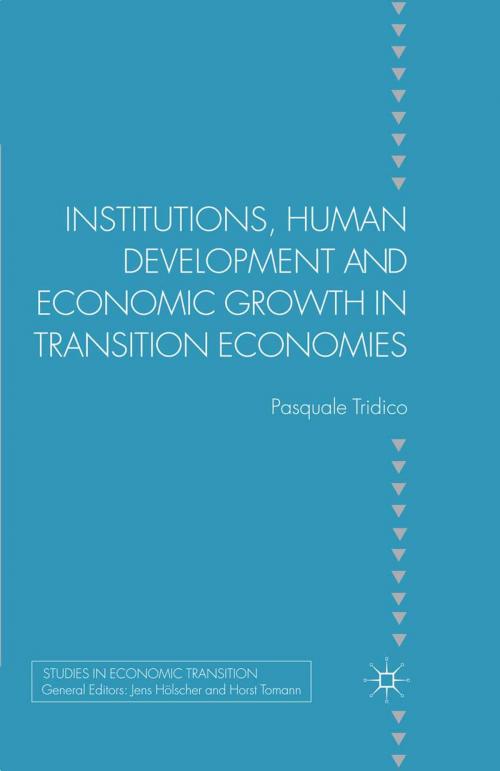 Cover of the book Institutions, Human Development and Economic Growth in Transition Economies by P. Tridico, Palgrave Macmillan UK