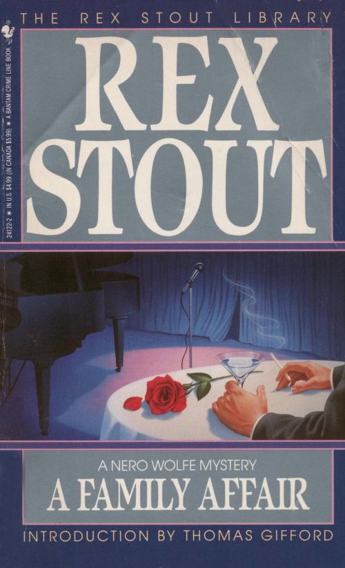 Cover of the book FAMILY AFFAIR by Rex Stout, Random House Publishing Group