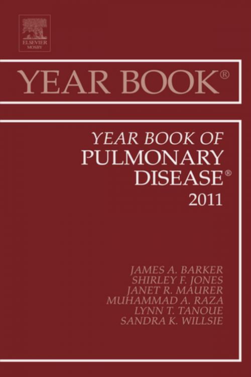 Cover of the book Year Book of Pulmonary Diseases 2011 - Ebook by James Jim Barker, MD CPE FACP FCCP, Elsevier Health Sciences