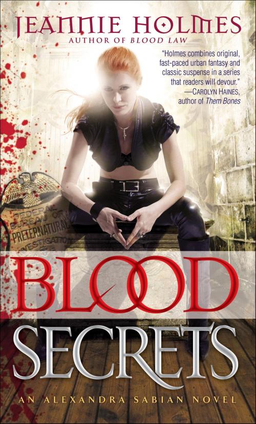 Cover of the book Blood Secrets by Jeannie Holmes, Random House Publishing Group