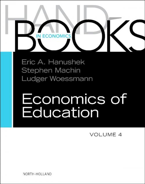 Cover of the book Handbook of the Economics of Education by , Elsevier Science