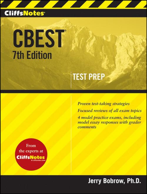 Cover of the book CliffsNotes CBEST, 7th Edition by Jerry Bobrow, HMH Books