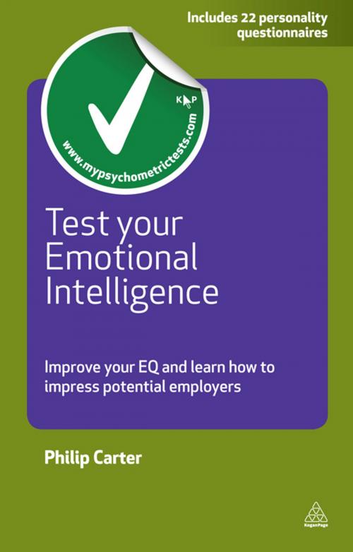 Cover of the book Test Your Emotional Intelligence by Philip Carter, Kogan Page