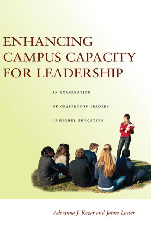 Cover of the book Enhancing Campus Capacity for Leadership by Adrianna Kezar, Jaime Lester, Stanford University Press
