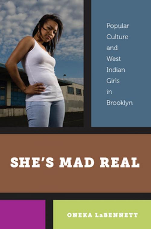 Cover of the book She’s Mad Real by Oneka LaBennett, NYU Press