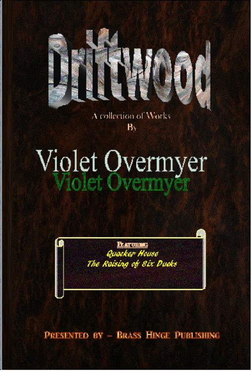 Cover of the book Driftwood- A Collection of Works by Violet Overmyer by Violet Overmyer, Brass Hinge Publishing
