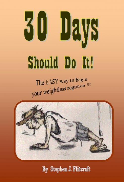 Cover of the book 30 Days Should Do It! by Stephen J. Flitcraft, Brass Hinge Publishing