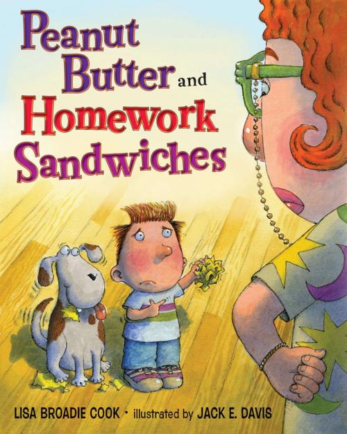 Cover of the book Peanut Butter and Homework Sandwiches by Lisa Broadie Cook, Penguin Young Readers Group