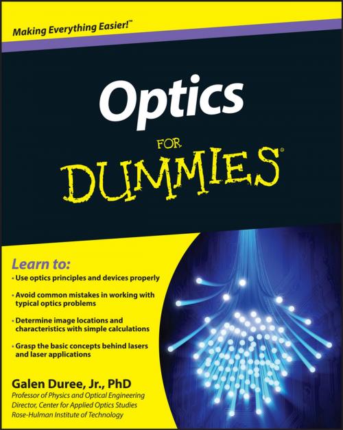 Cover of the book Optics For Dummies by Galen C. Duree Jr., Wiley