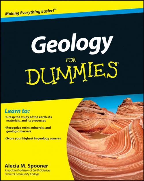Cover of the book Geology For Dummies by Alecia M. Spooner, Wiley