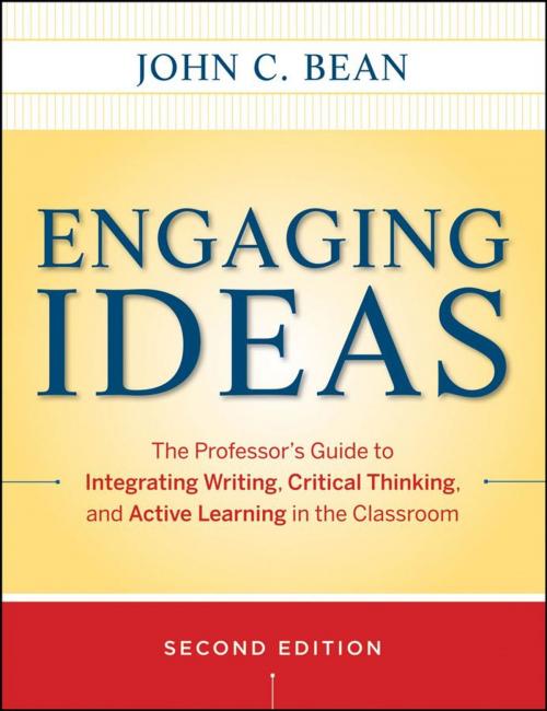 Cover of the book Engaging Ideas by John C. Bean, Wiley