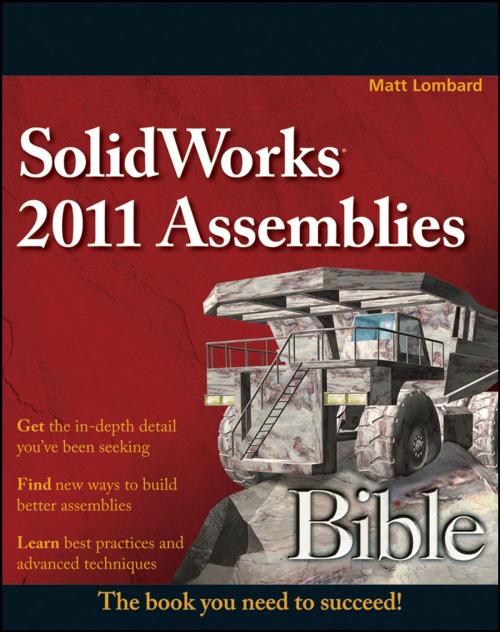 Cover of the book SolidWorks 2011 Assemblies Bible by Matt Lombard, Wiley