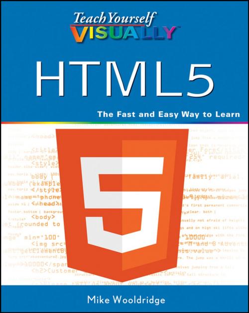 Cover of the book Teach Yourself VISUALLY HTML5 by Mike Wooldridge, Wiley