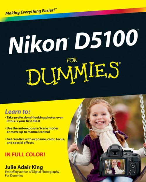 Cover of the book Nikon D5100 For Dummies by Julie Adair King, Wiley