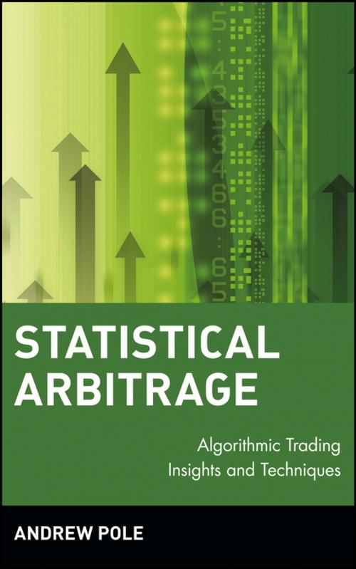 Cover of the book Statistical Arbitrage by Andrew Pole, Wiley
