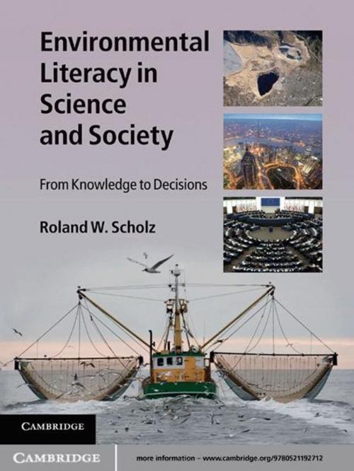 Cover of the book Environmental Literacy in Science and Society by Roland W. Scholz, Cambridge University Press