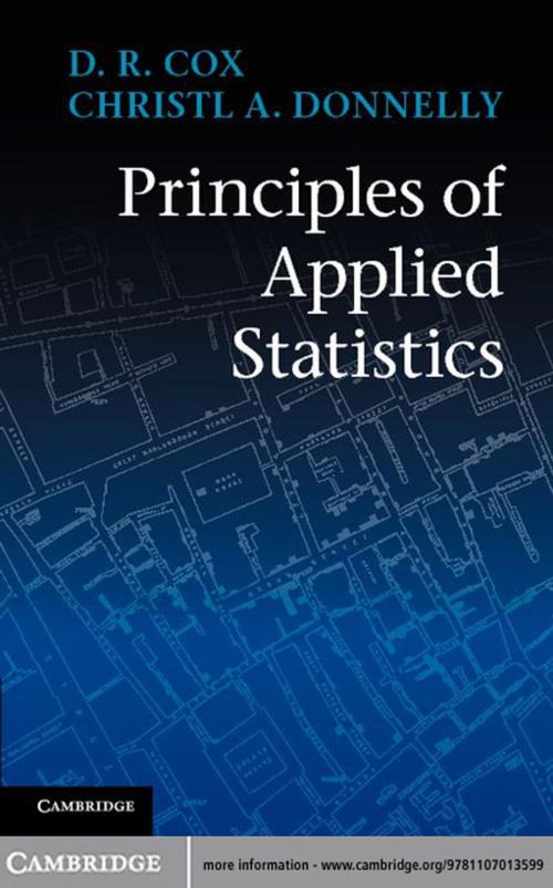 Cover of the book Principles of Applied Statistics by D. R. Cox, Christl A. Donnelly, Cambridge University Press