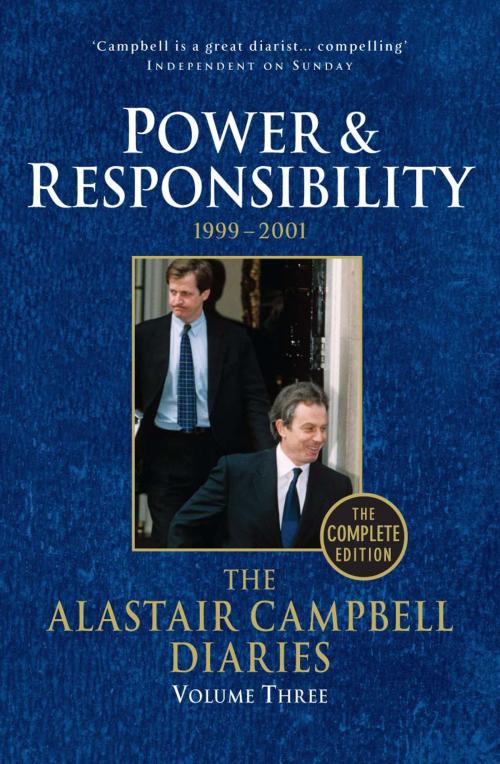 Cover of the book Diaries Volume Three by Alastair Campbell, Random House