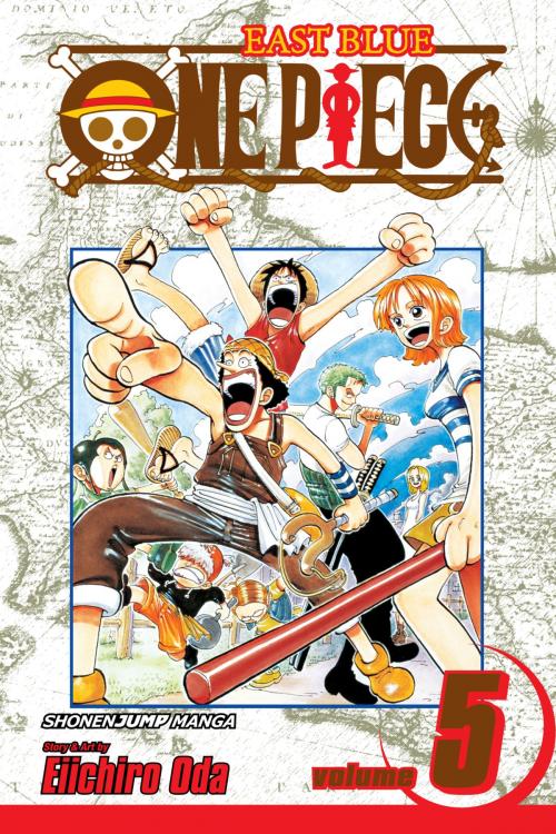 Cover of the book One Piece, Vol. 5 by Eiichiro Oda, VIZ Media