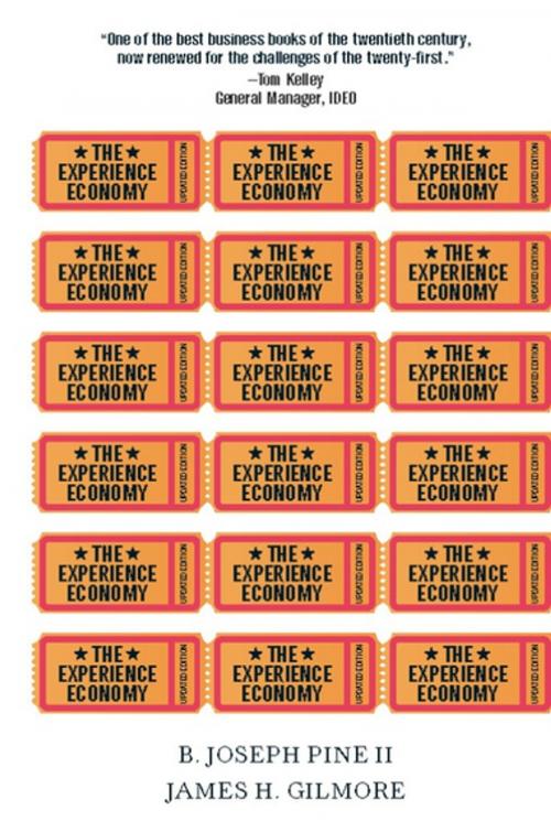 Cover of the book The Experience Economy, Updated Edition by B. Joseph Pine II, James H. Gilmore, Harvard Business Review Press