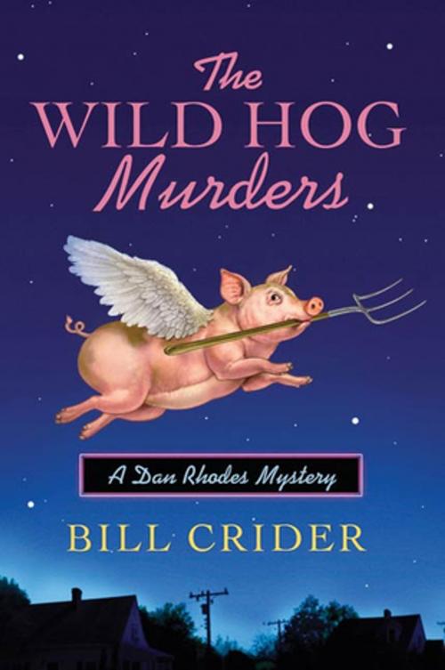 Cover of the book The Wild Hog Murders by Bill Crider, St. Martin's Press