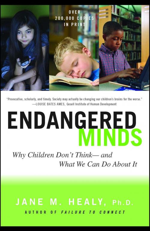 Cover of the book Endangered Minds by Jane M. Healy, Ph.D., Simon & Schuster