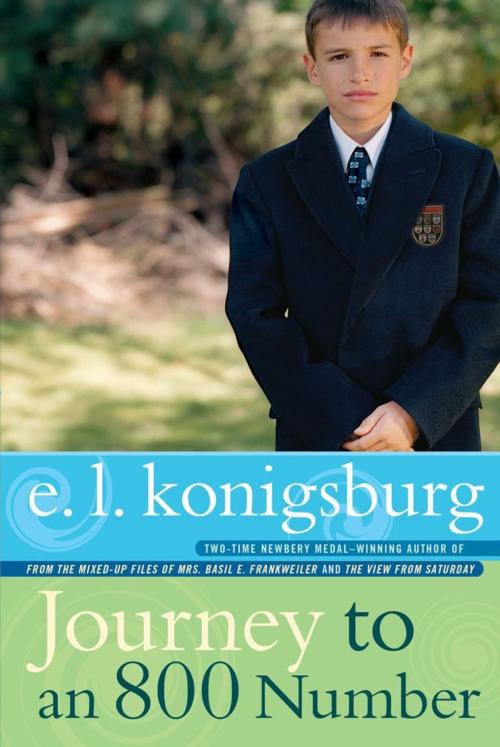 Cover of the book Journey to an 800 Number by E.L. Konigsburg, Atheneum Books for Young Readers