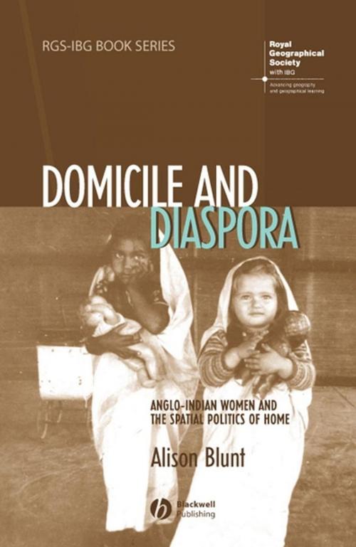 Cover of the book Domicile and Diaspora by Alison Blunt, Wiley
