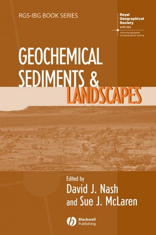 Cover of the book Geochemical Sediments and Landscapes by , Wiley