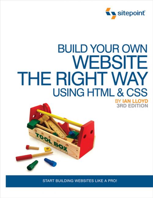 Cover of the book Build Your Own Website The Right Way Using HTML & CSS by Ian Lloyd, SitePoint