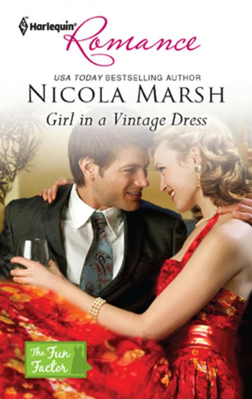 Cover of the book Girl in a Vintage Dress by Nicola Marsh, Harlequin