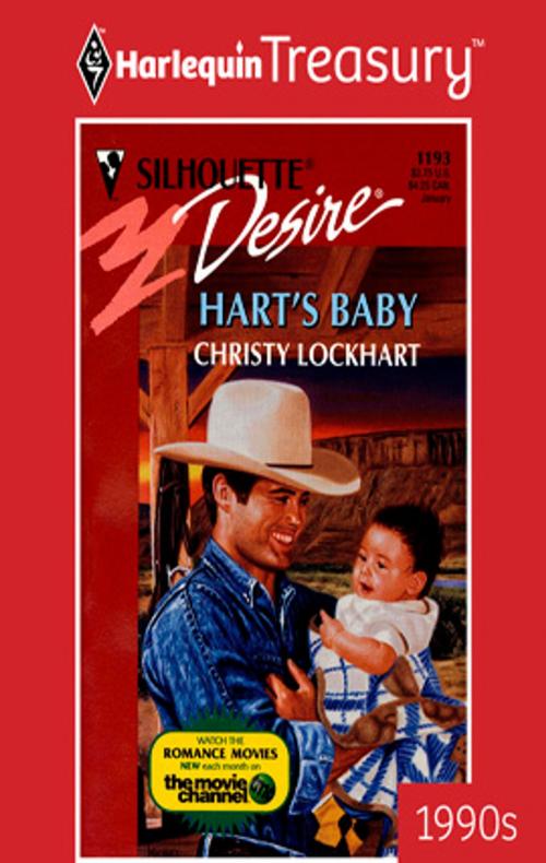 Cover of the book HART'S BABY by Christy Lockhart, Harlequin