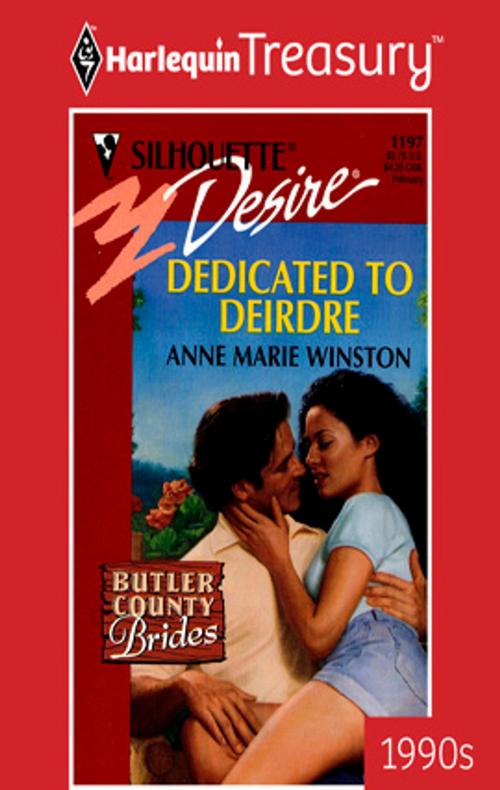 Cover of the book Dedicated to Deirdre by Anne Marie Winston, Harlequin
