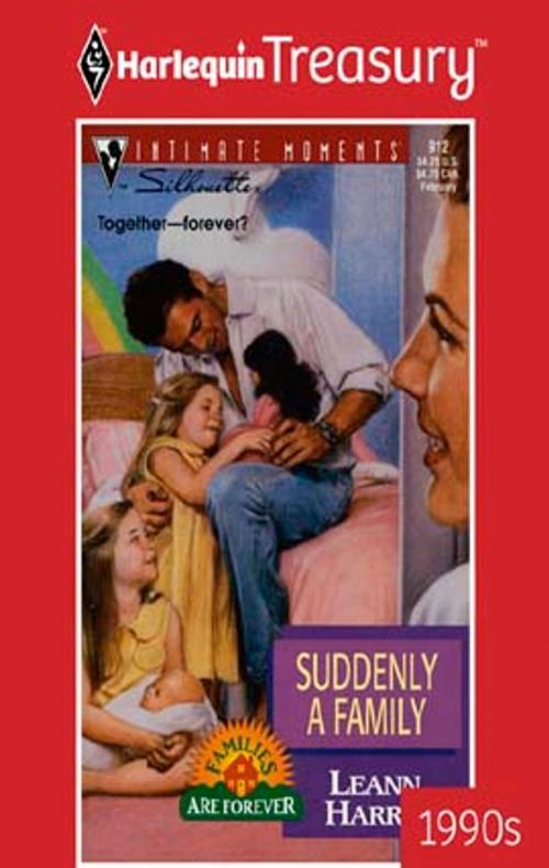 Cover of the book Suddenly a Family by Leann Harris, Harlequin