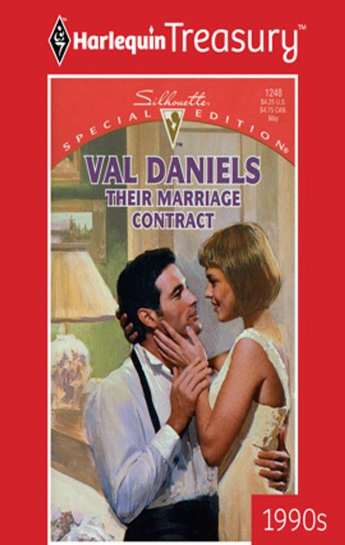 Cover of the book Their Marriage Contract by Val Daniels, Harlequin