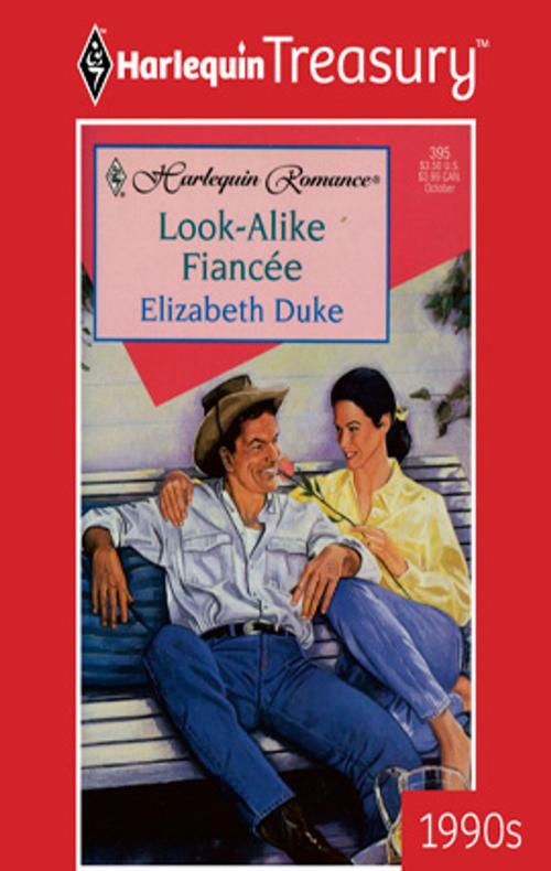 Cover of the book Look-Alike Fiancee by Elizabeth Duke, Harlequin