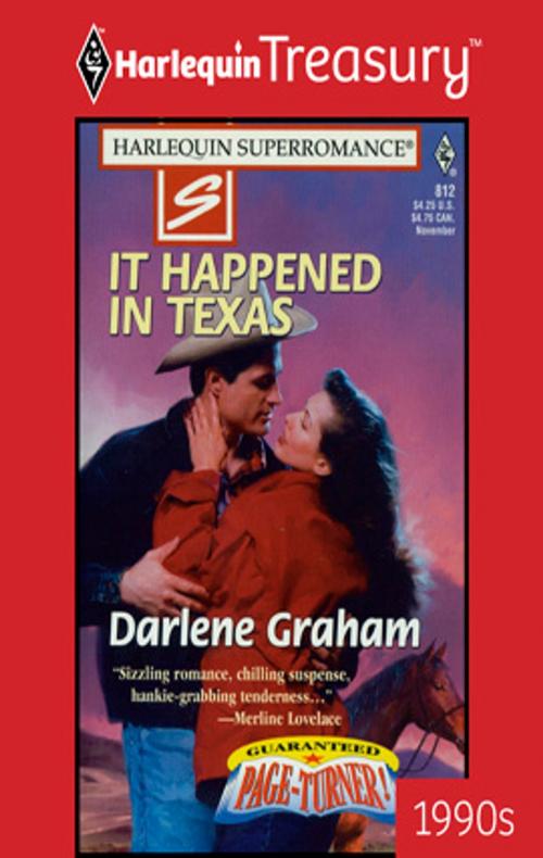 Cover of the book IT HAPPENED IN TEXAS by Darlene Graham, Harlequin