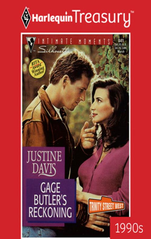 Cover of the book Gage Butler's Reckoning by Justine Davis, Harlequin