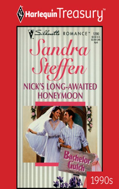 Cover of the book Nick's Long-Awaited Honeymoon by Sandra Steffen, Harlequin