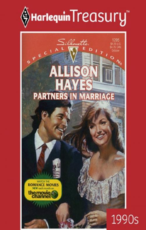 Cover of the book Partners In Marriage by Allison Hayes, Harlequin