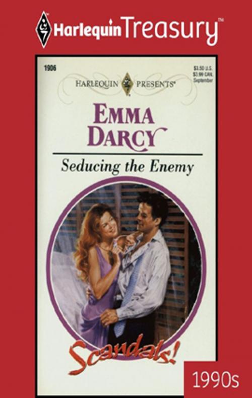 Cover of the book Seducing the Enemy by Emma Darcy, Harlequin