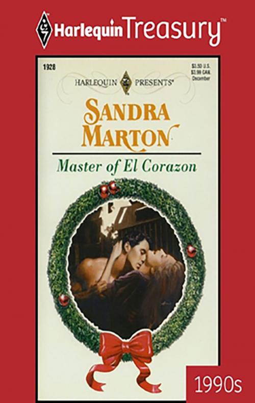 Cover of the book Master of El Corazon by Sandra Marton, Harlequin