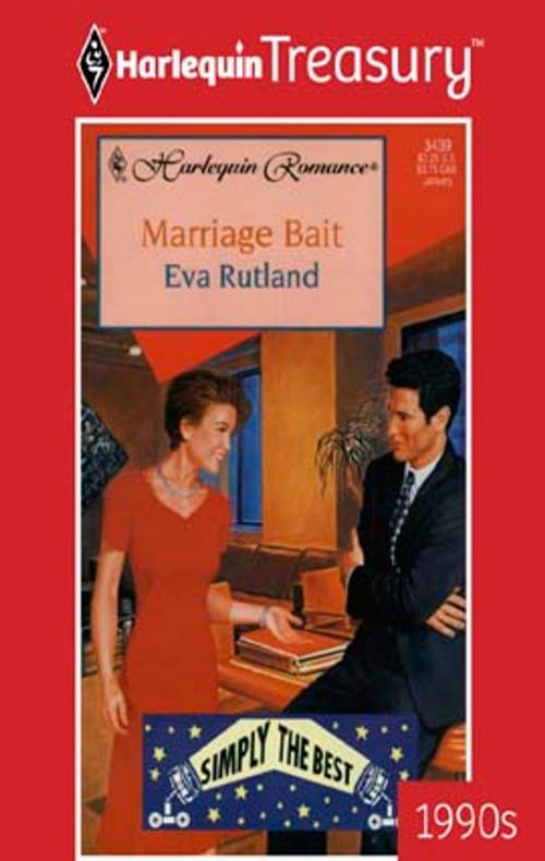 Cover of the book Marriage Bait by Eva Rutland, Harlequin