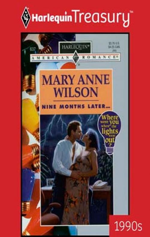 Cover of the book Nine Months Later... by Mary Anne Wilson, Harlequin