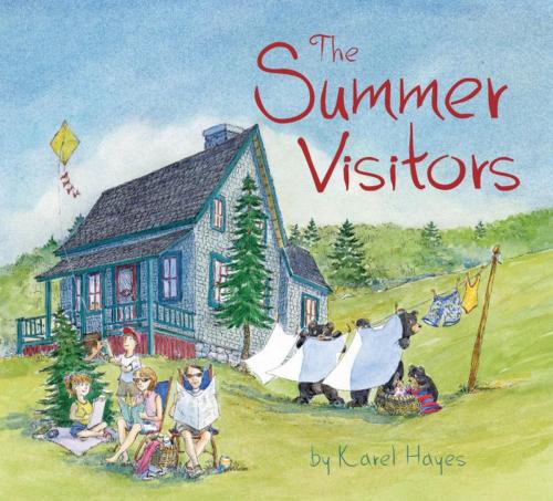 Cover of the book The Summer Visitors by Karel Hayes, Down East Books