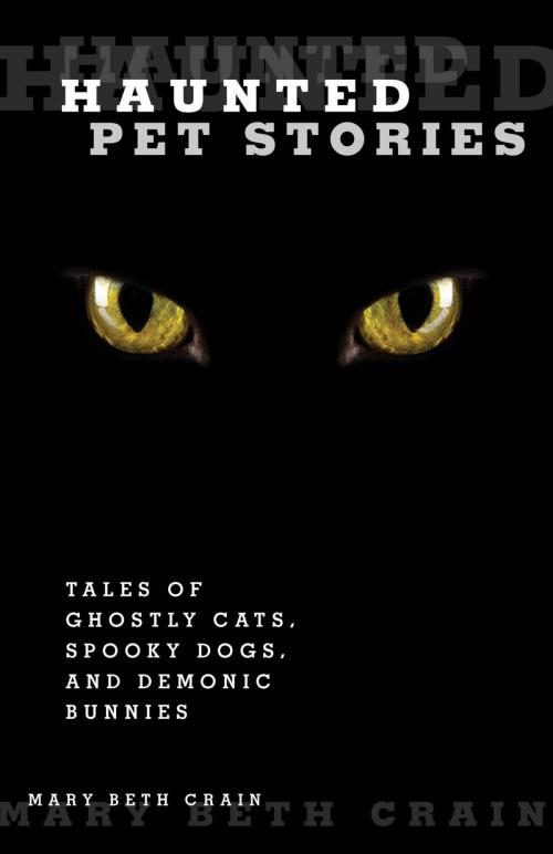 Cover of the book Haunted Pet Stories by Mary Beth Crain, Globe Pequot Press