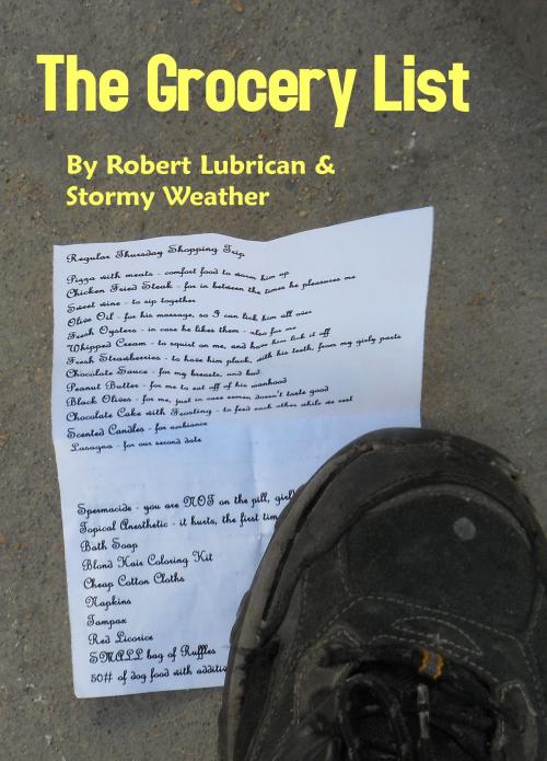 Cover of the book The Grocery List by Robert Lubrican, Stormy Weather, Robert Lubrican