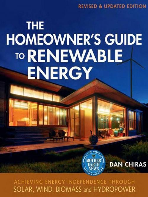 Cover of the book Homeowner's Guide to Renewable Energy by Dan Chiras, New Society Publishers